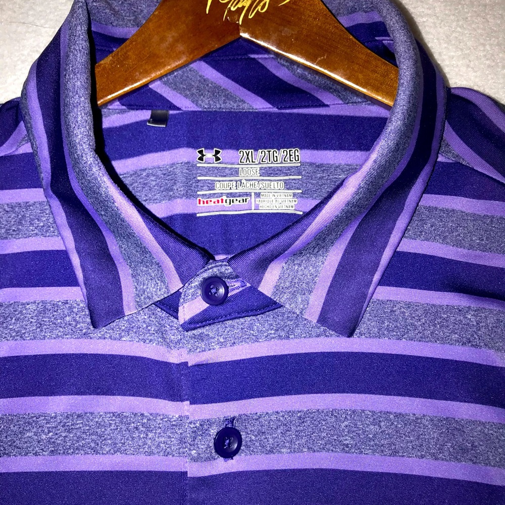 UNDER ARMOUR GOLF Shirt with  heat gear technology xxl